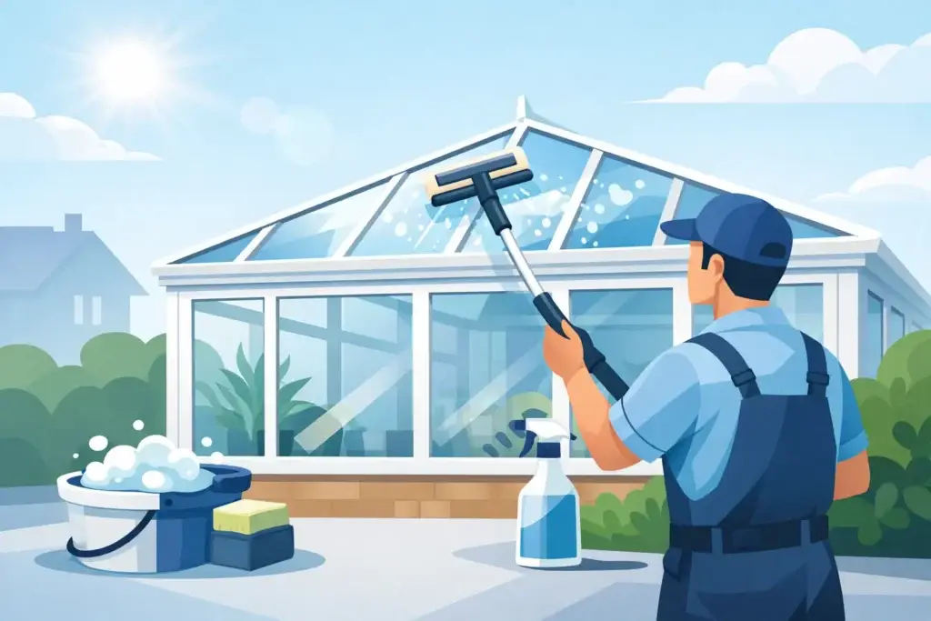 Choosing a Conservatory Roof Glass Cleaner