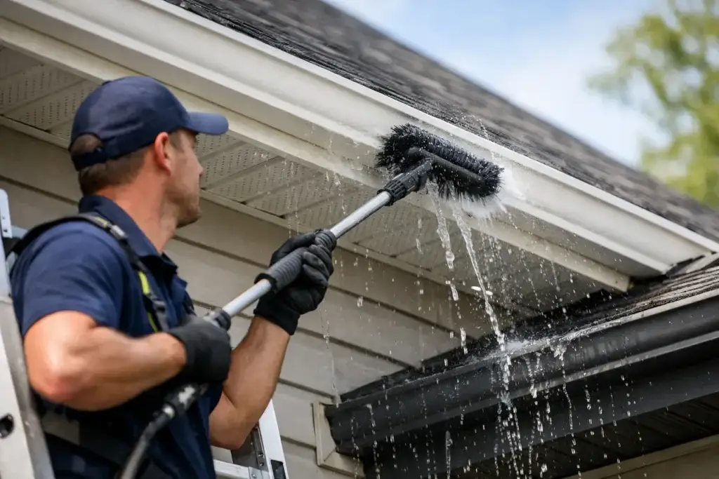 Fascia and Soffit Cleaning Service Guide