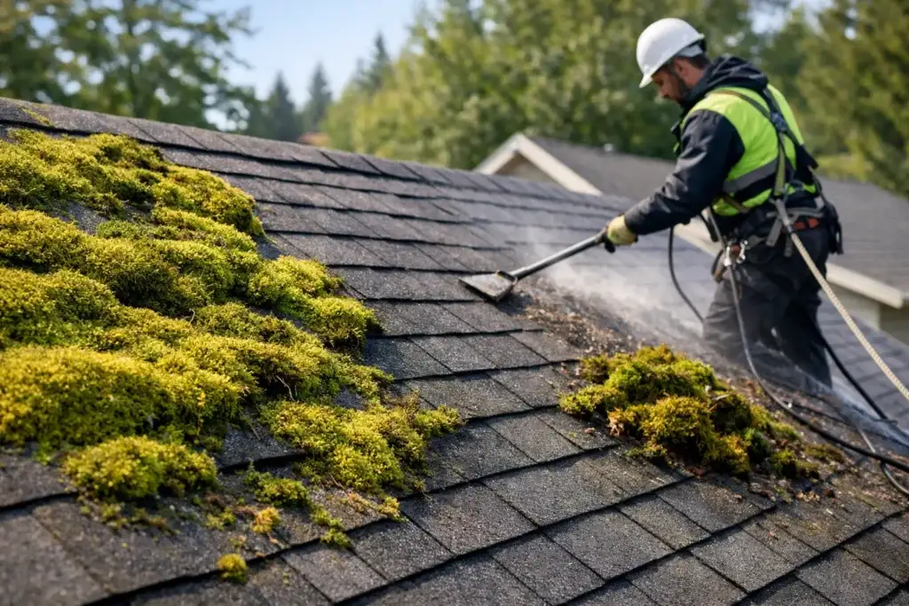 Is Roof Moss Removal Worth It?