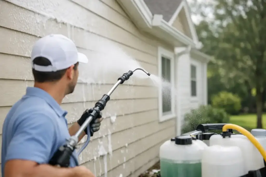 Soft Wash Exterior Cleaning Explained