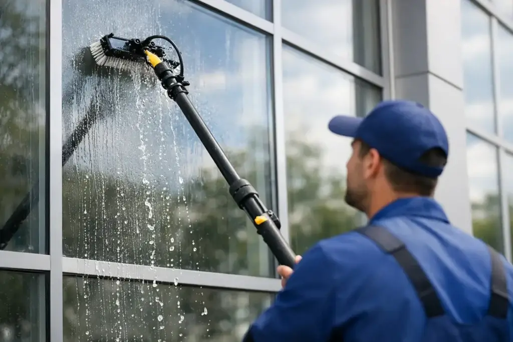 Water Fed Pole Window Cleaning Explained