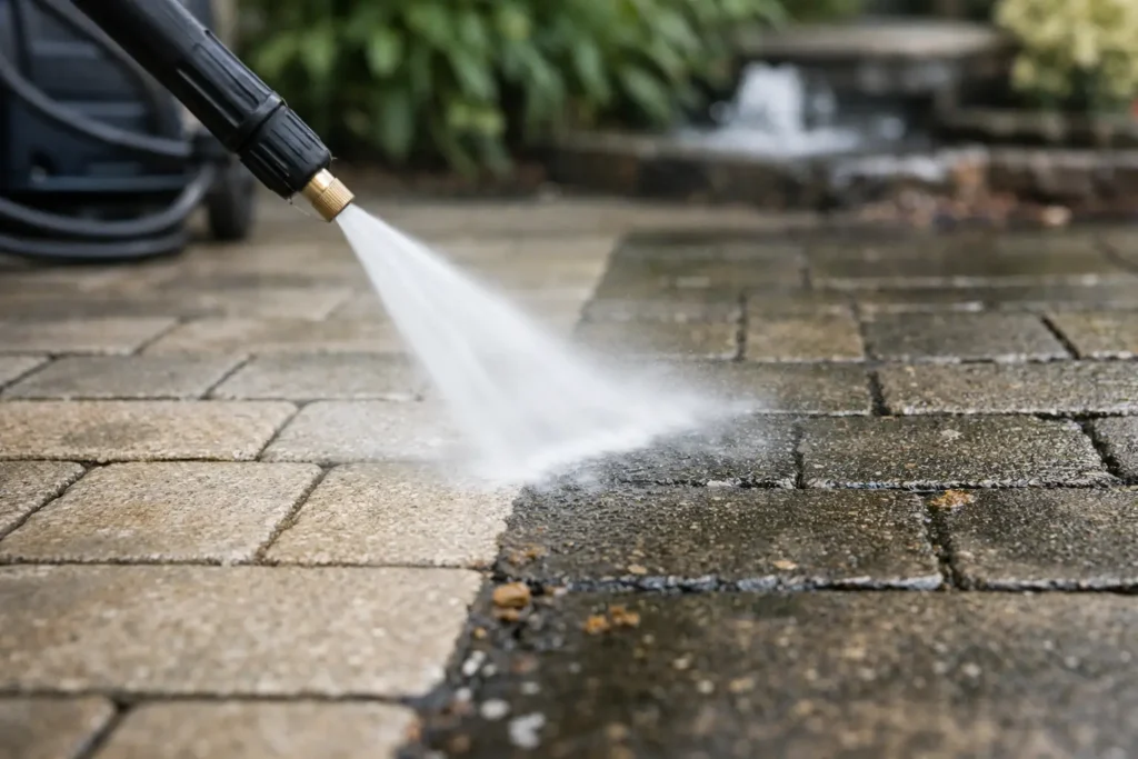 Does Pressure Washing Damage Paving? The Facts