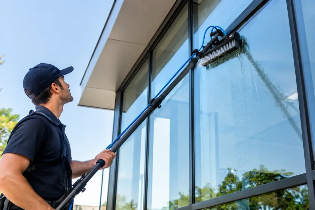 Are Water Fed Poles Safe for Window Cleaning?