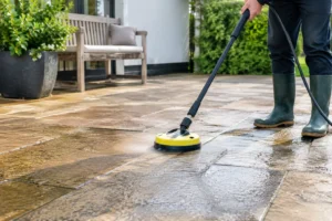 How to Wash Patio Slabs Without Damaging Them