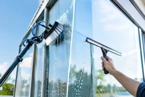 Pure Water Versus Squeegee Cleaning Compared