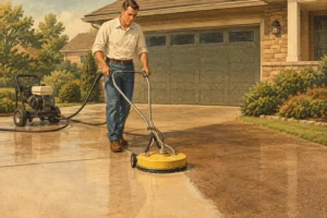 Driveway Cleaning Methods That Protect Surfaces