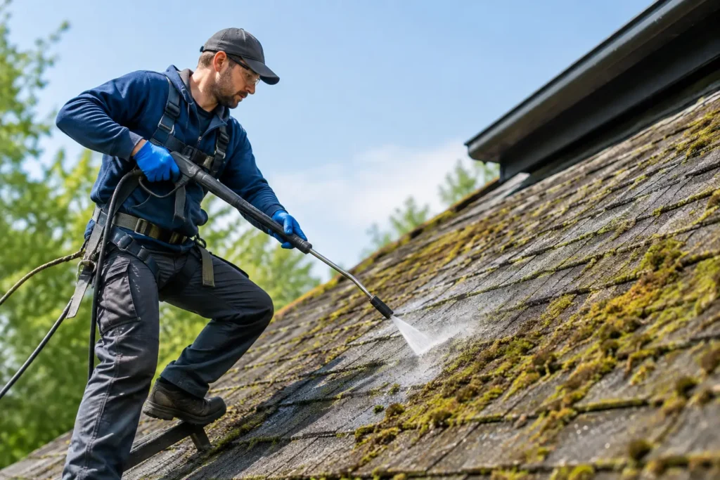 Moss Removal for Safer and Cleaner Roofs